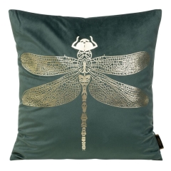 POSZEWKA WELUR VELVET WZÓR 45X45 CM MIĘTOWA