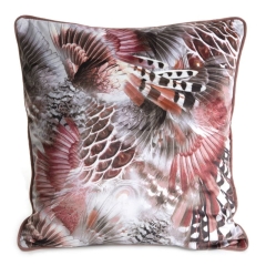POSZEWKA KOLOROWY NADRUK WELUR VELVET 45X45