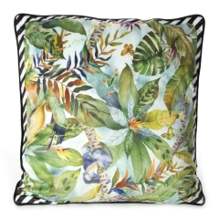 POSZEWKA KOLOROWY NADRUK WELUR VELVET 45X45