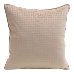 POSZEWKA PEPITA WELUR VELVET 40X40 CM BEŻOWA