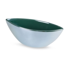 MISA MISKA OZDOBNA NACZYNIE 25X10X10 CM TURKUSOWA
