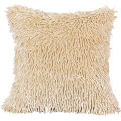 POSZEWKA SHAGGY 1 50X50 CM KREMOWA