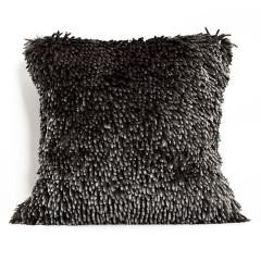 POSZEWKA SHAGGY 1 50X50 CM STALOWA