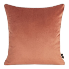 POSZEWKA WELUROWA VELVET 45X45 CM CIEMNOR?OWA