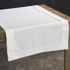 OBRUS MADELE 70 X 150 CM BIAŁY bieżnik