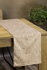 OBRUS WELUR VELVET BIEŻNIK 35 X 180 CM BEŻOWY