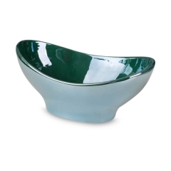 MISA MISKA OZDOBNA NACZYNIE 25X15X13 CM TURKUSOWA