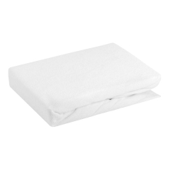 Prześcieradło FROTTE Z GUMKĄ 140x200 BIAŁE