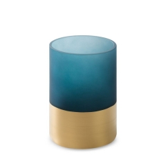 Świecznik 10X15 granatowy NA PODGRZEWACZE ŚWIECZKI