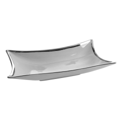 PATERA DEKORACYJNA 41X22X8 CM STALOWY