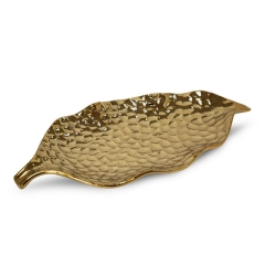 PATERA DEKORACYJNA 33X16X3 CM ZŁOTY