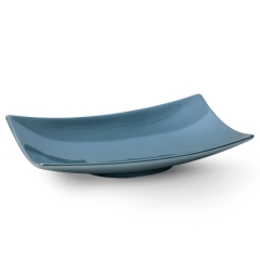 PATERA DEKORACYJNA OZDOBNA TALERZ 31X17X7 TURKUS