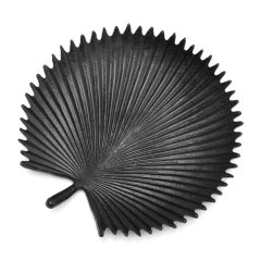 PATERA DEKORACYJNA TALERZ OZDOBNY 28X28 CZARNA