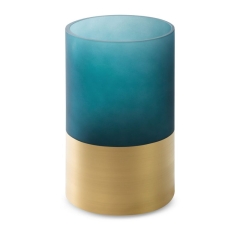 Świecznik 15x25 granatowy NA PODGRZEWACZE ŚWIECZKI