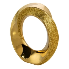 FIGURKA DEKORACYJNA 27X10X34 CM Złota