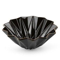 MISA MISKA NACZYNIE DEKORACYJNE 28X28X11 CM CZARNA
