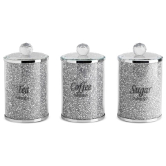 3pcs Coffee Tea SUGAR container set