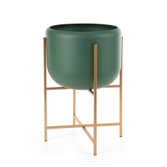 Donica Dekoracyjna DONICZKA 34x50cm CIEMNOZIELONA