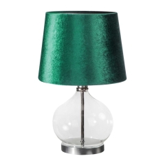 LAMPA JOY 25X25X40 CM CIEMNOZIELONY
