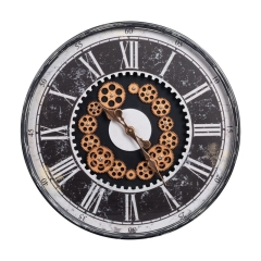 ZEGAR ŚCIENNY RETRO KOŁO BIG BEN60X6X60 CM