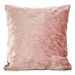 żakardowa poszewka VELVET 42X42 CM RÓŻOWY