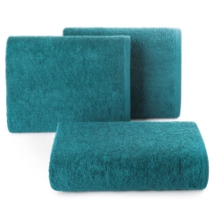 GŁADKI Ręcznik Bawełniany Frotte 30X50 TURKUSOWY