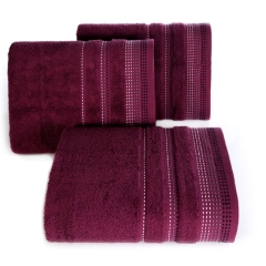 RĘCZNIK BAWEŁNA FROTTE 500g/m2 30X50 CM FIOLETOWY