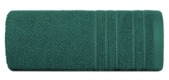 RĘCZNIK BAWEŁNA FROTTE PASKI 30X50 CM ZIELONY
