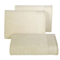 Eurofirany Ręcznik Luna Glamour 30X50 BEŻOWY