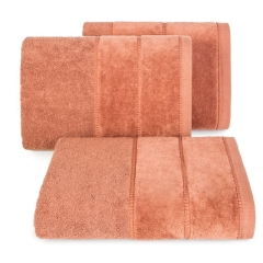RĘCZNIK MIĘKKI BAWEŁNA FROTTE 30X50 POMARAŃCZOWY