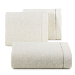 RĘCZNIK MIĘKKI CHŁONNY FROTTE 30X50 CM KREMOWY