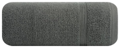 RĘCZNIK GŁADKI gruby splot 50X90 CM szary