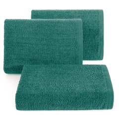RĘCZNIK GŁADKI BAWEŁNA FROTTE 50X100 ZIELONY