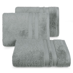 Ręcznik Kąpielowy Bawełniany Frotte 70 X 140 CM SREBRNY