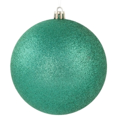 BOMBKA CHOINKOWA (FI) 10 CM TURKUSOWY 4szt