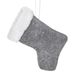 OZDOBA NA CHOINKĘ SKARPETA BUCIK ŚWIĘTA 15CM 6szt