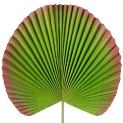SZTUCZNY KWIAT SZTUCZNY LIŚĆ OZDOBNY 38 CM ZIELONY 6szt