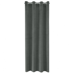 ZASŁONA welwet velvet welur 140X250 CM GRAFITOWA
