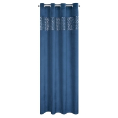 ZASŁONA przeltyki cekiny błyszcząca 140X250 granat