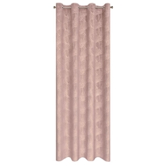 ZASŁONA WELUR VELVET PRZELOTKI 140X250 PUDROWA