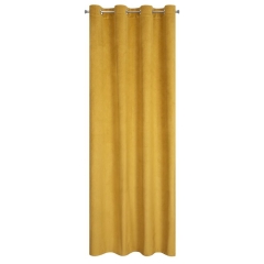 ZASŁONA WYTŁACZANA PRZELOTKI WELUR 140X250 MIODOWA