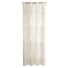 ZASŁONA 140x250 BIAŁA WELUR VELVET PRZELOTKI
