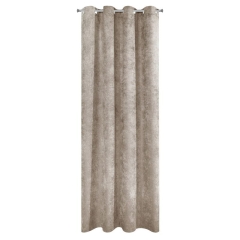 ZASŁONA na kółkach szenil gotowa140X250 CM beżowa