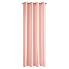 Matowa zasłona jednokolorowa 140X250 CM PUDROWY
