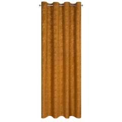 ZASŁONA PRZELOTKI WELUR VELVET 140X250 CM MIODOWA