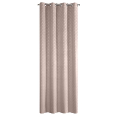 ZASŁONA WYTŁACZANA PRZELOTKI WELUR 140X250 PUDROWA