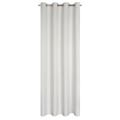 ZASŁONA WYTŁACZANA PRZELOTKI WELUR 140X250CM BIAŁA