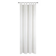 FIRANA GOTOWA LUCY NA SZELKACH 140X250 CM KREMOWA