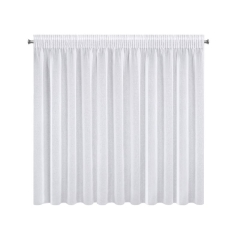FIRANA FIRANKA ETAMINA NA TAŚMIE 350X150 CM BIAŁA