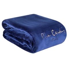 EKSKLUZYWNY KOC PIERRE CARDIN 220X240 CM GRANAT
